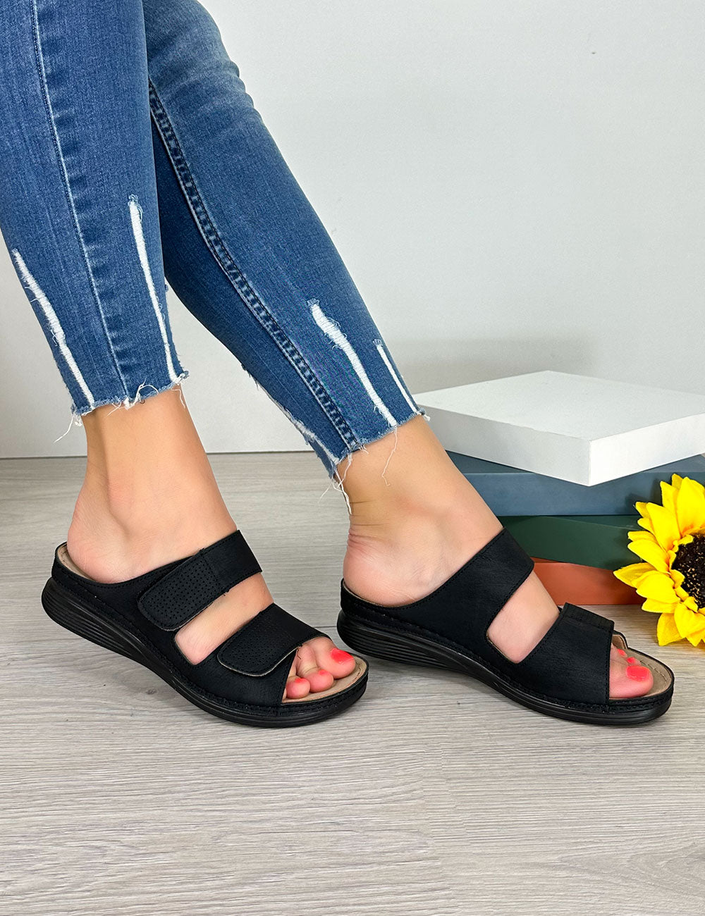 Sandalias Adilia - Negras