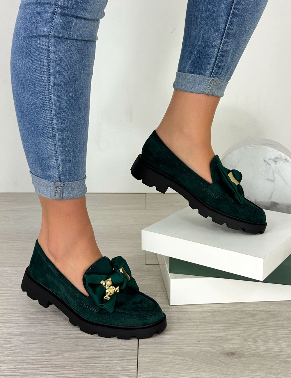 Zapatos Beca - Verde