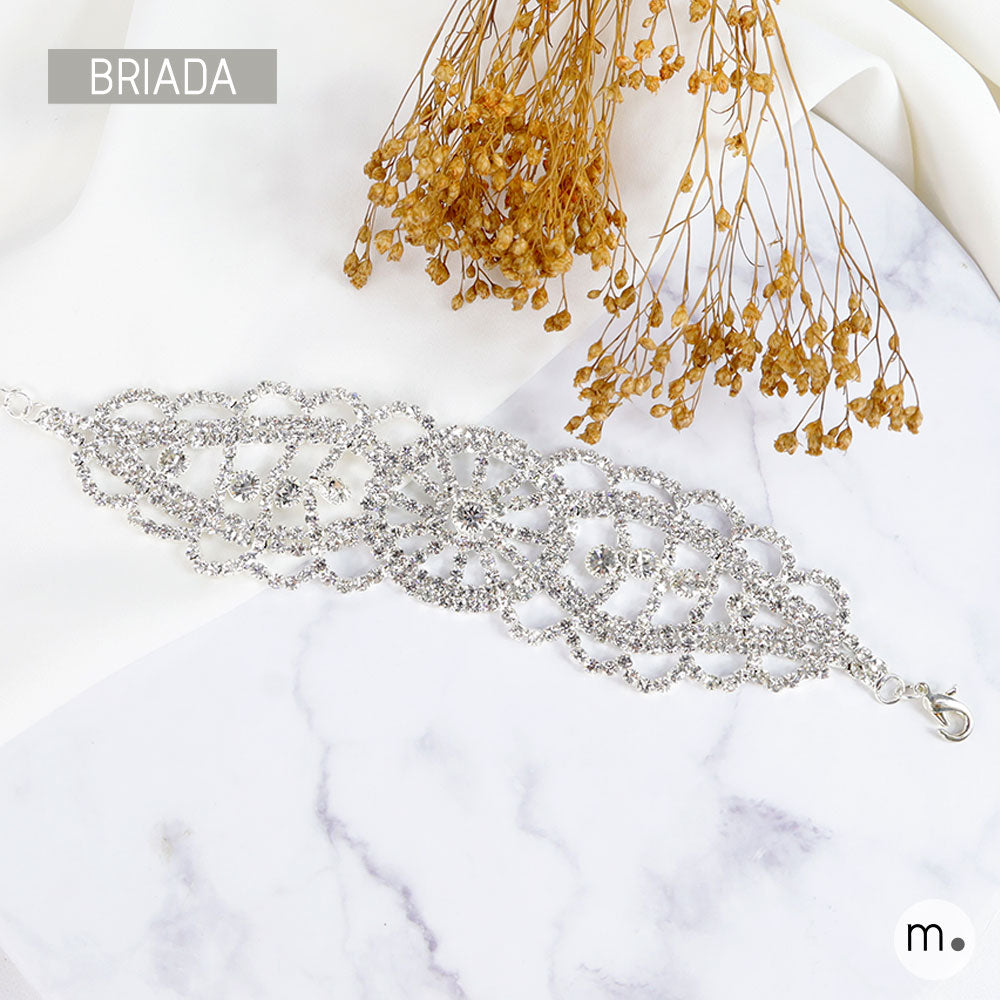 Pulsera Briada - Plata