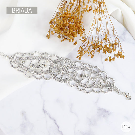 Pulsera Briada - Plata