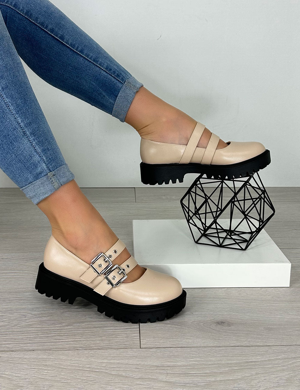 Zapatos Dina - Beige