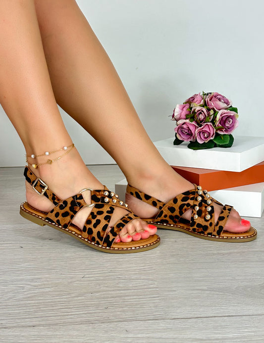 Sandalias Jeni - Leopardo