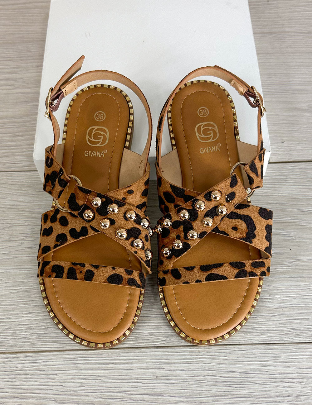 Sandalias Jeni - Leopardo