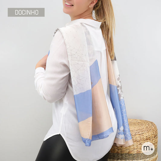 Bufanda dulce - Azul