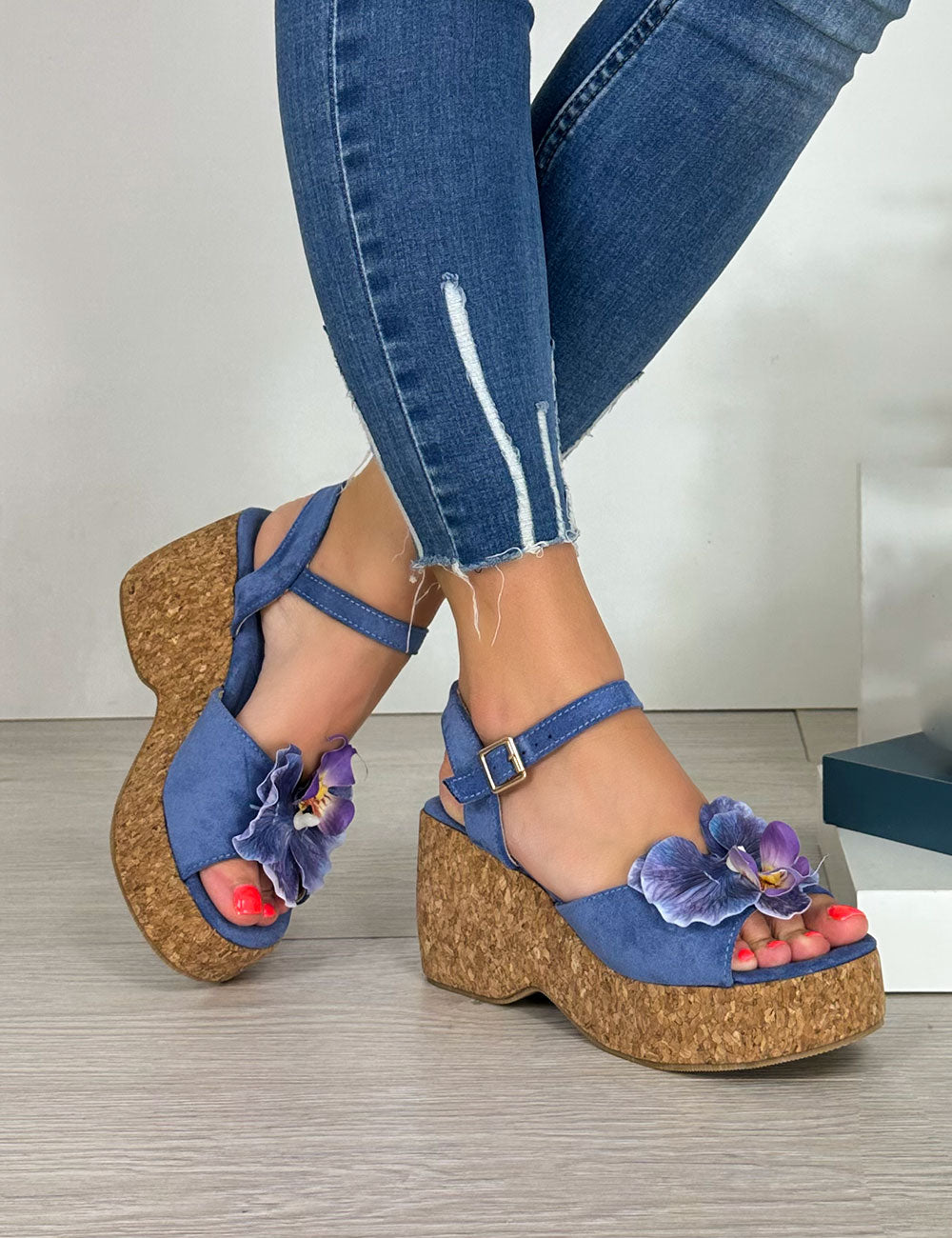 Sandalias Pepa - Azul