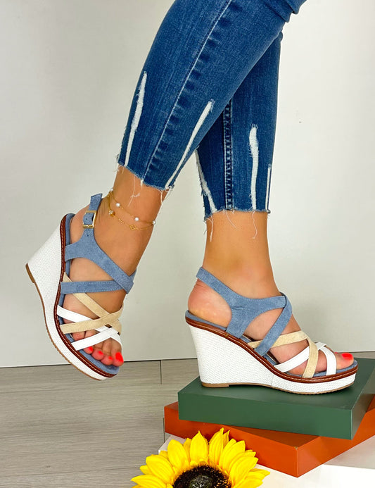 Sandalias Pipa - Azul