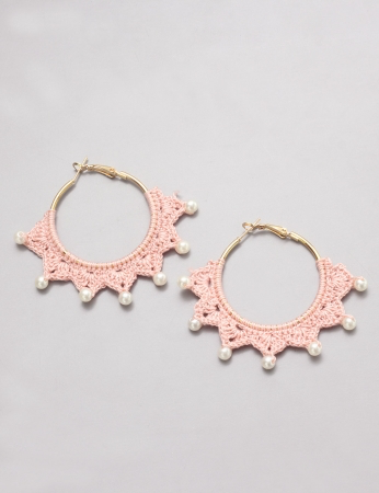 Pendientes Guabiju - Rosa