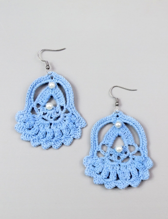 Pendientes Jua - Azul claro