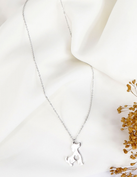 COLLAR PARA MASCOTA - PLATA