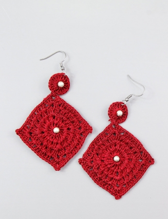 Pendientes de arándanos rojos - Arce