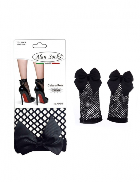 Calcetín con lazo mini - Negro
