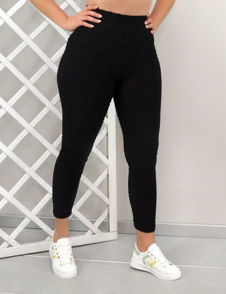 Leggings de Croacia - Negro