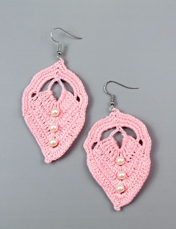 Pendientes de maracuyá - Rosa