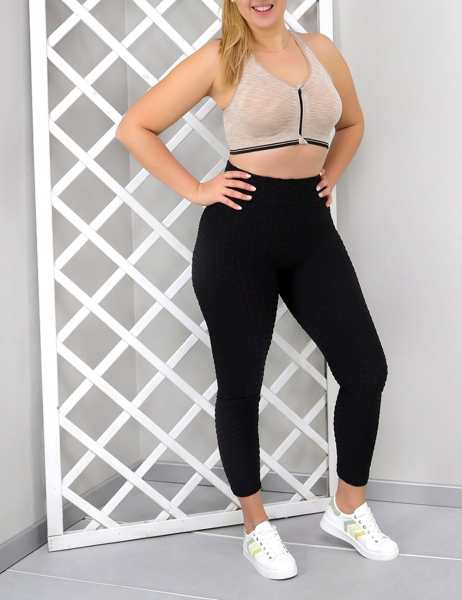 Leggings de Croacia - Negro