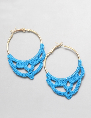 Pendientes Pupunha - Azul