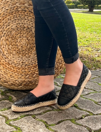 Zapatos de rana - Negro