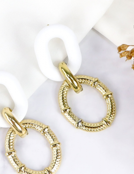 HERMOSOS PENDIENTES - BLANCOS