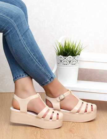 Sandalias Pluto - Desnudo