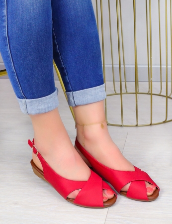 Sandalias Sabina - Rojas