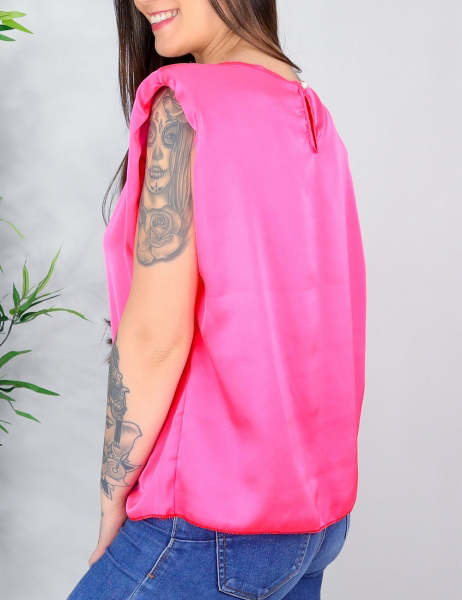 Blusa Zafiro - Fucsia