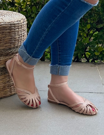 Sandalias Franca - Rosa