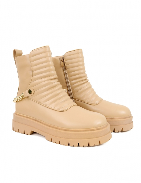 Botines Nixie - Color piel