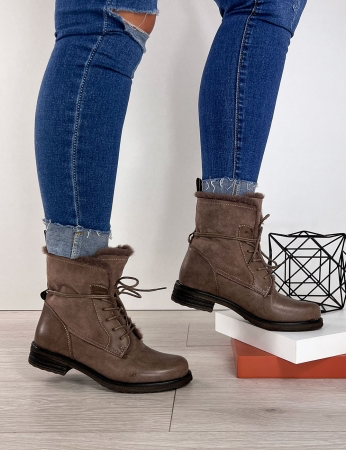 Botines Brownie - Caqui