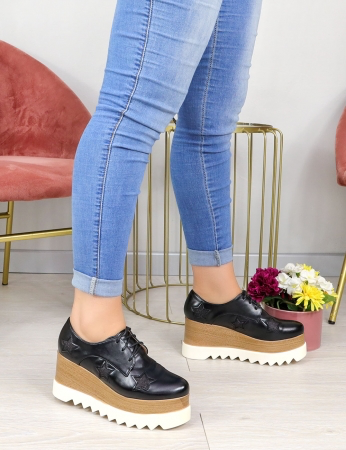 Zapatos Vaticanos - Negro