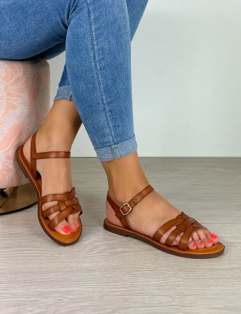 Sandalias Helena - Camel