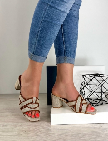 Sandalias Yasmim - Beige