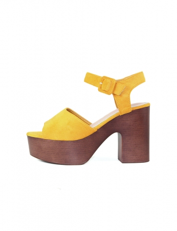 Sandalias Manga - Amarillas