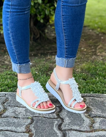 Sandalias Draven - Plateadas