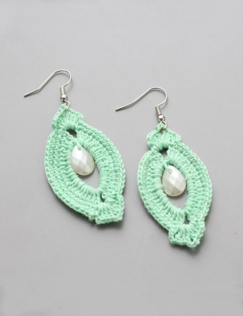 Pendientes de anacardo - Verde