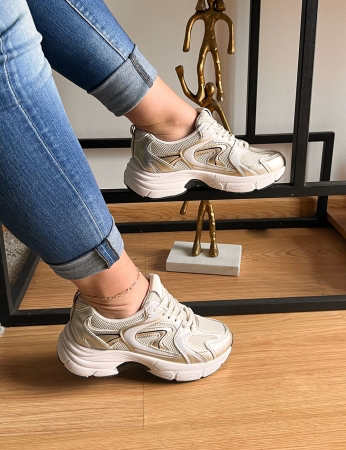 Zapatillas Hagi - Doradas