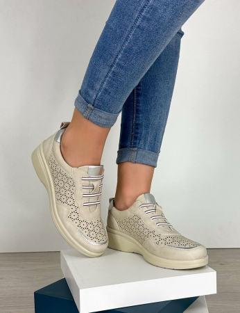 Zapatillas Isabel - Beige