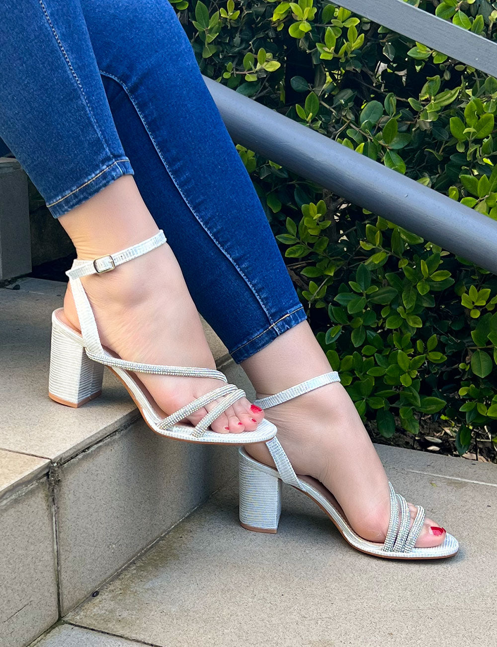 Sandalias Emily - Plateadas