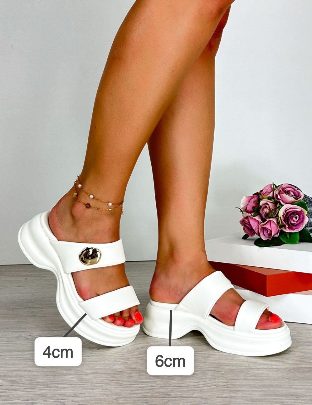 Sandalias Lucia - Blanco