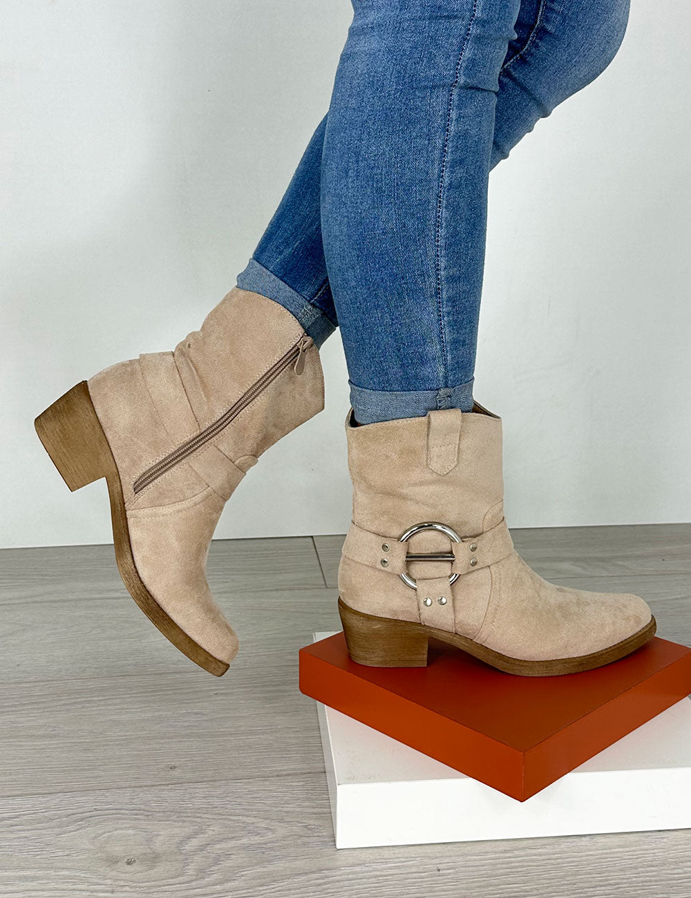 Botas Bari - Beige
