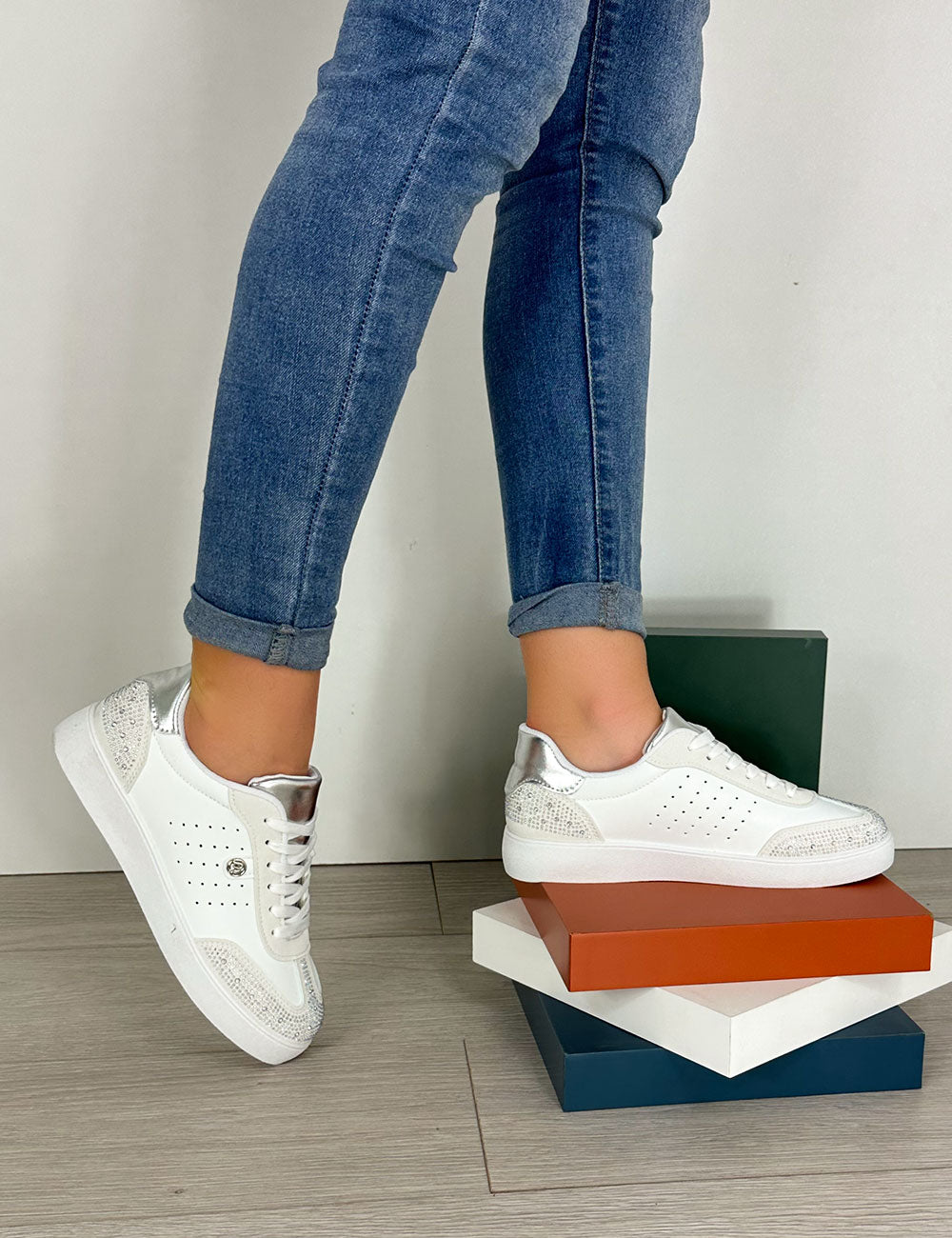 Zapatillas Cloe - Blancas