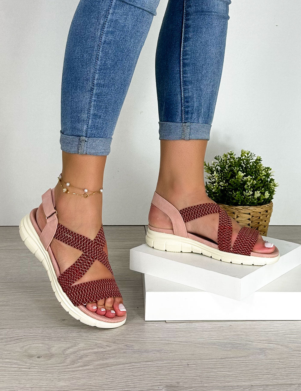 Sandalias Didi - Rosa