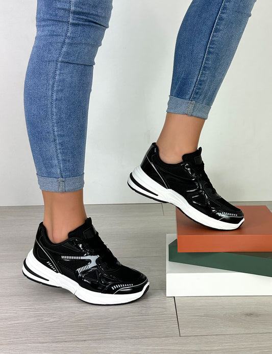 Zapatillas Gata - Negro