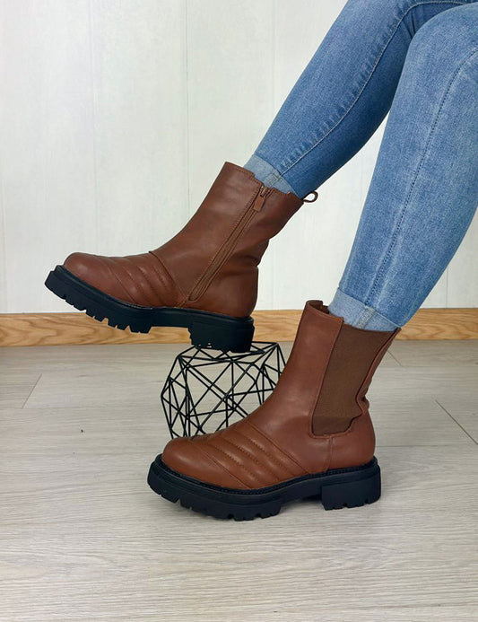 Botines Have - Camel