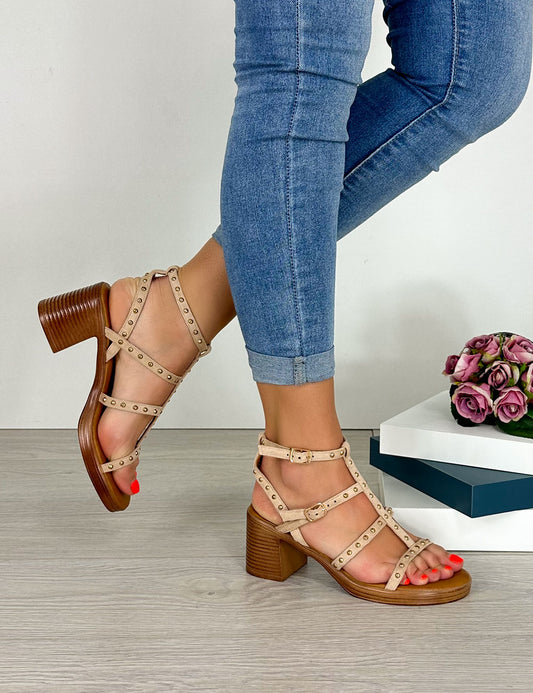Sandalias Iris - Beige
