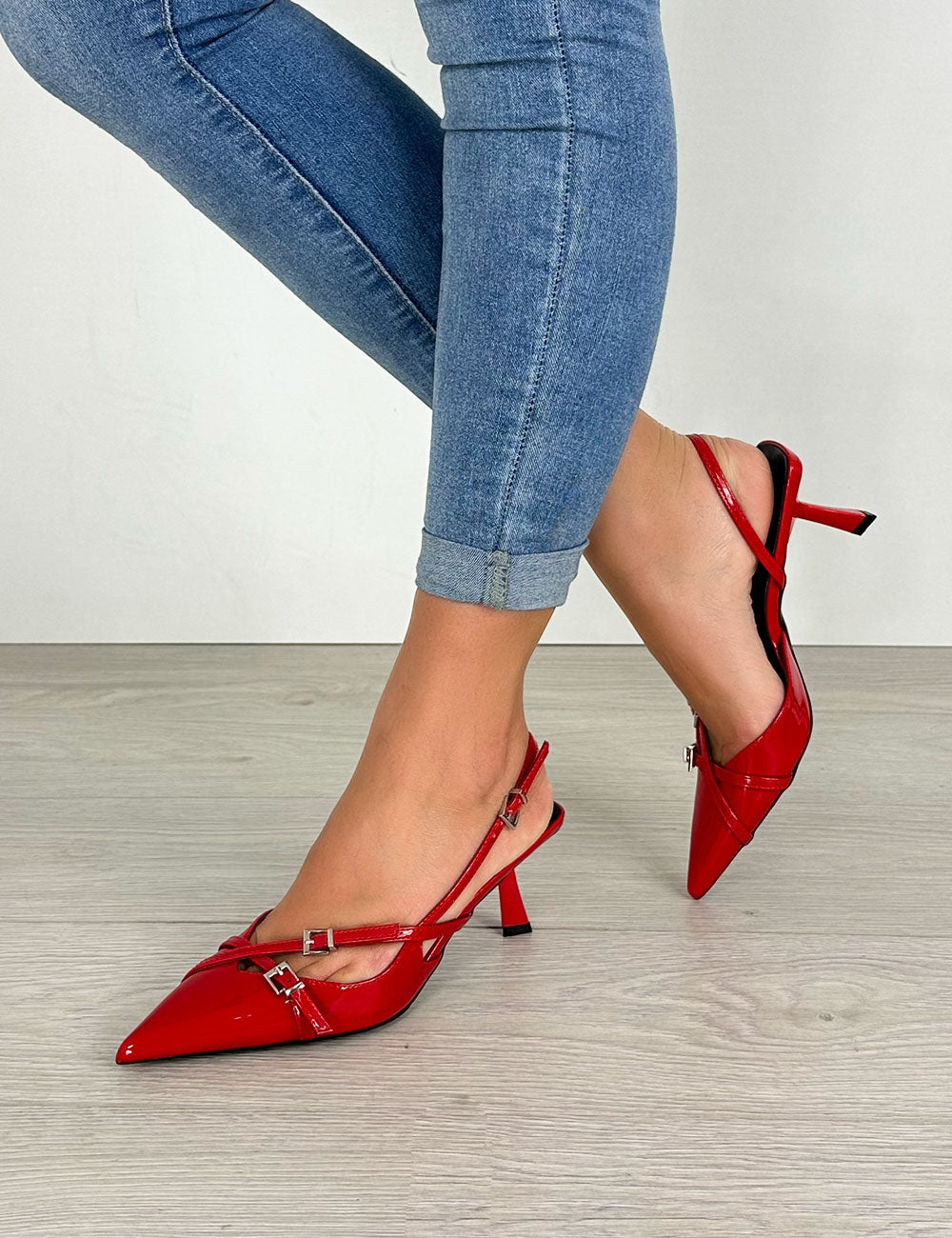Zapatos Isis - Rojos