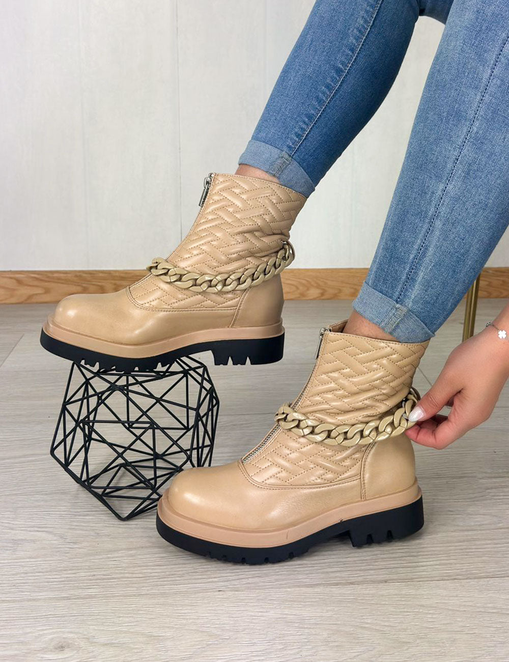 Botines Lilika - Beige