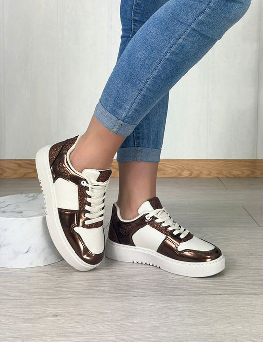 Zapatillas Lucca - Bronce