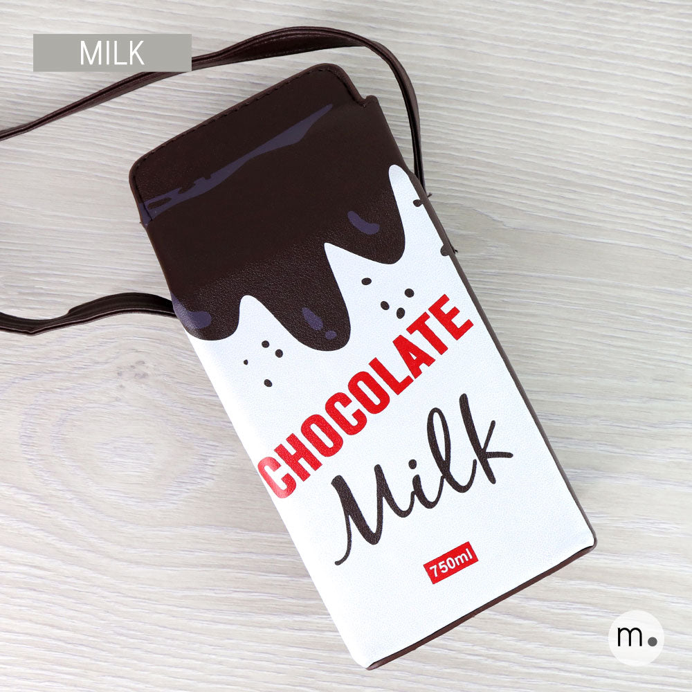 Bolso bandolera Milk - Marrón