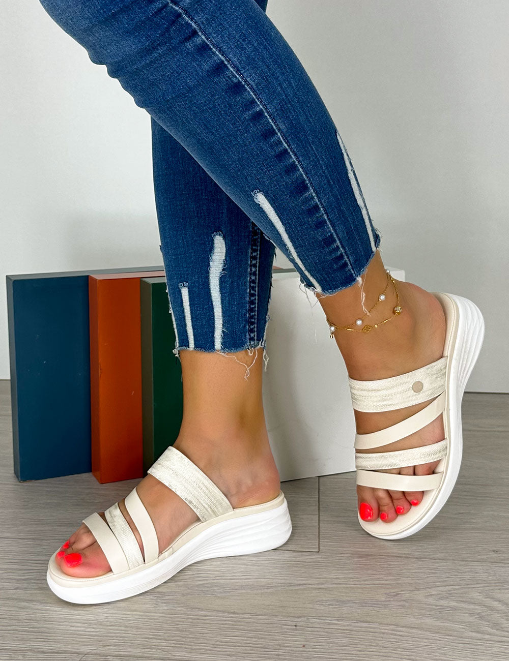 Sandalias Rita - Beige