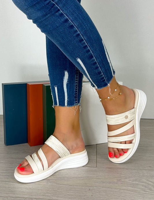 Sandalias Rita - Beige