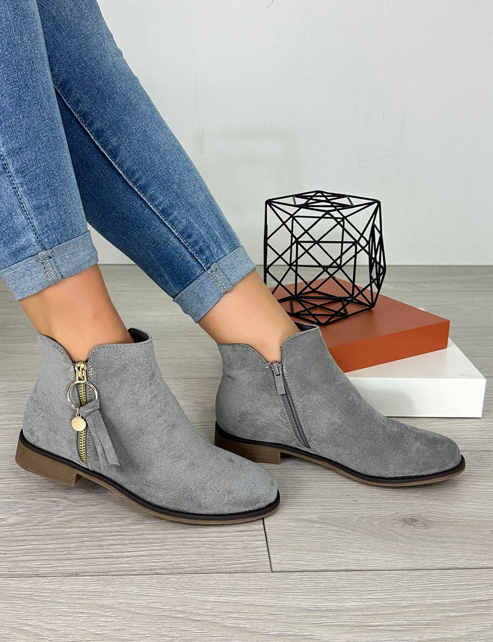 Botas Wili - Gris